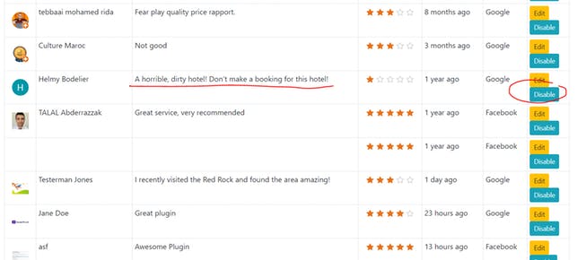 WP Social Proof review