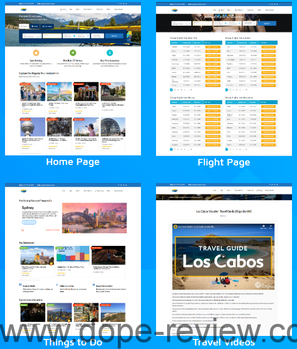 WP Automated Travel Website Review