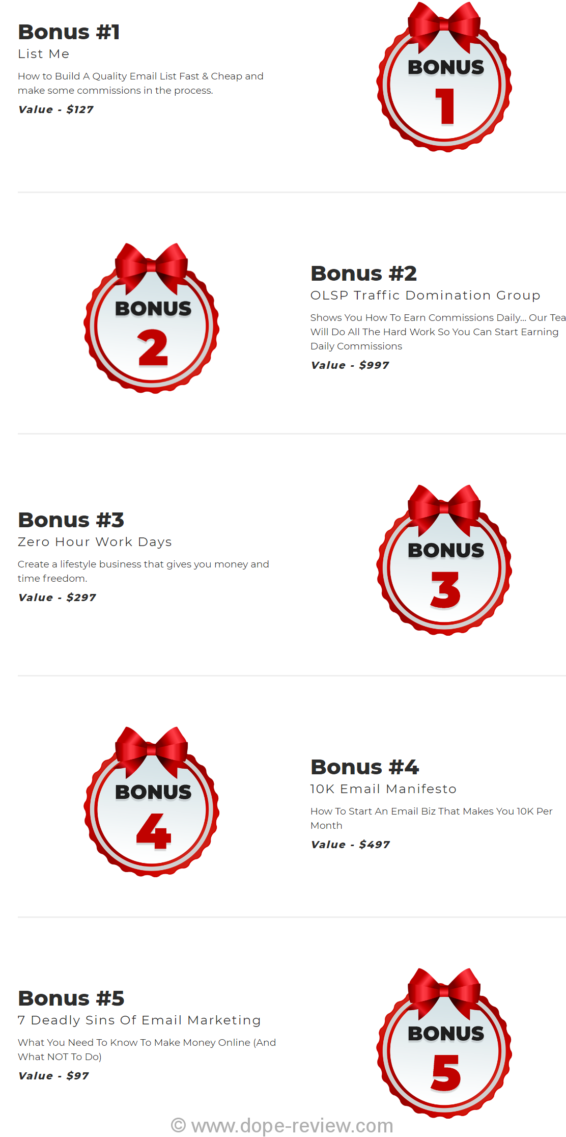 Buyer List Bonanza Bonus