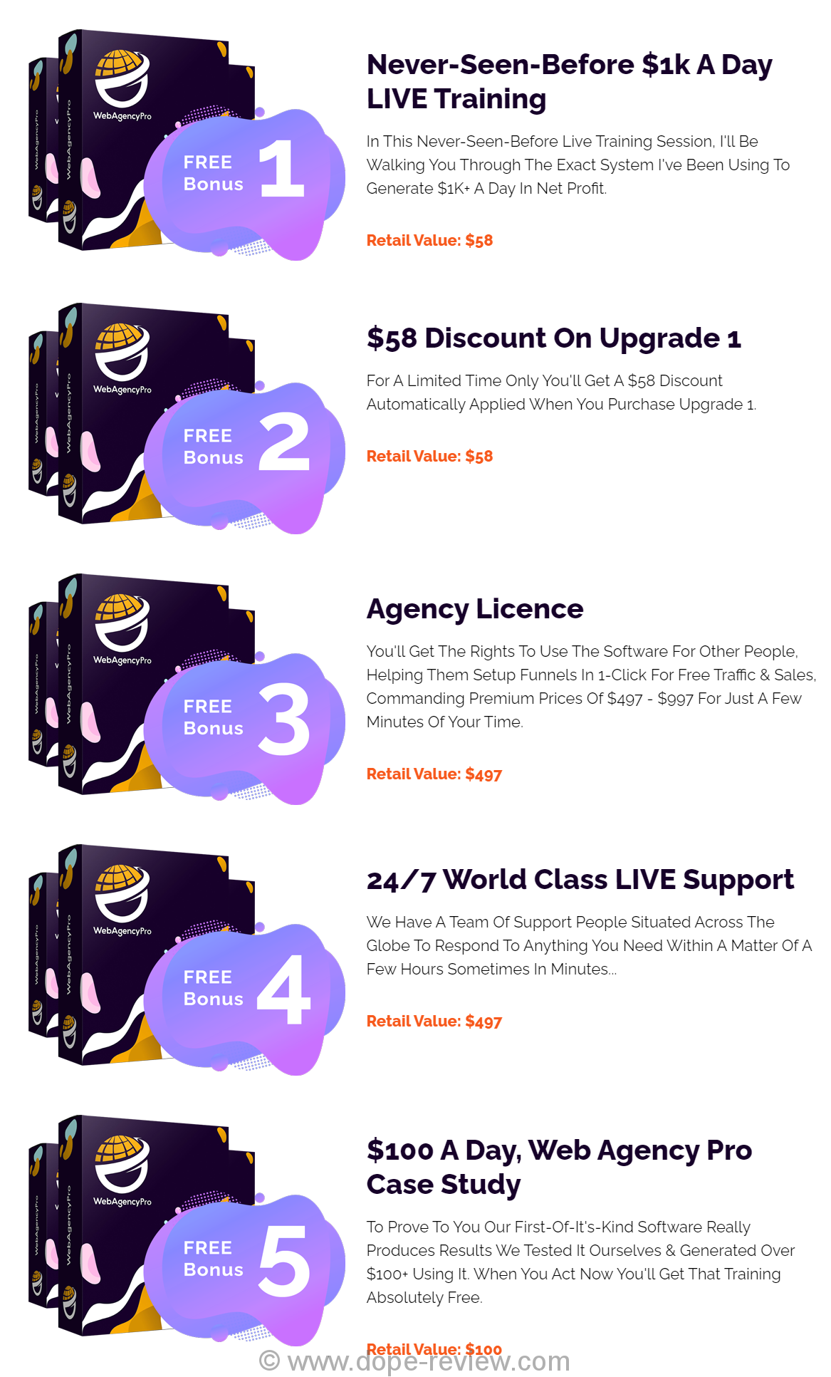 Web Agency Pro Bonus