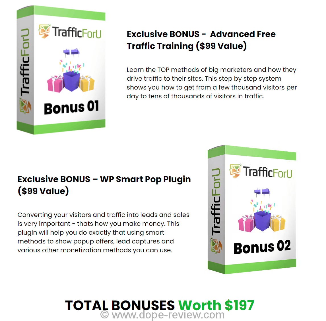 TrafficForU Bonus