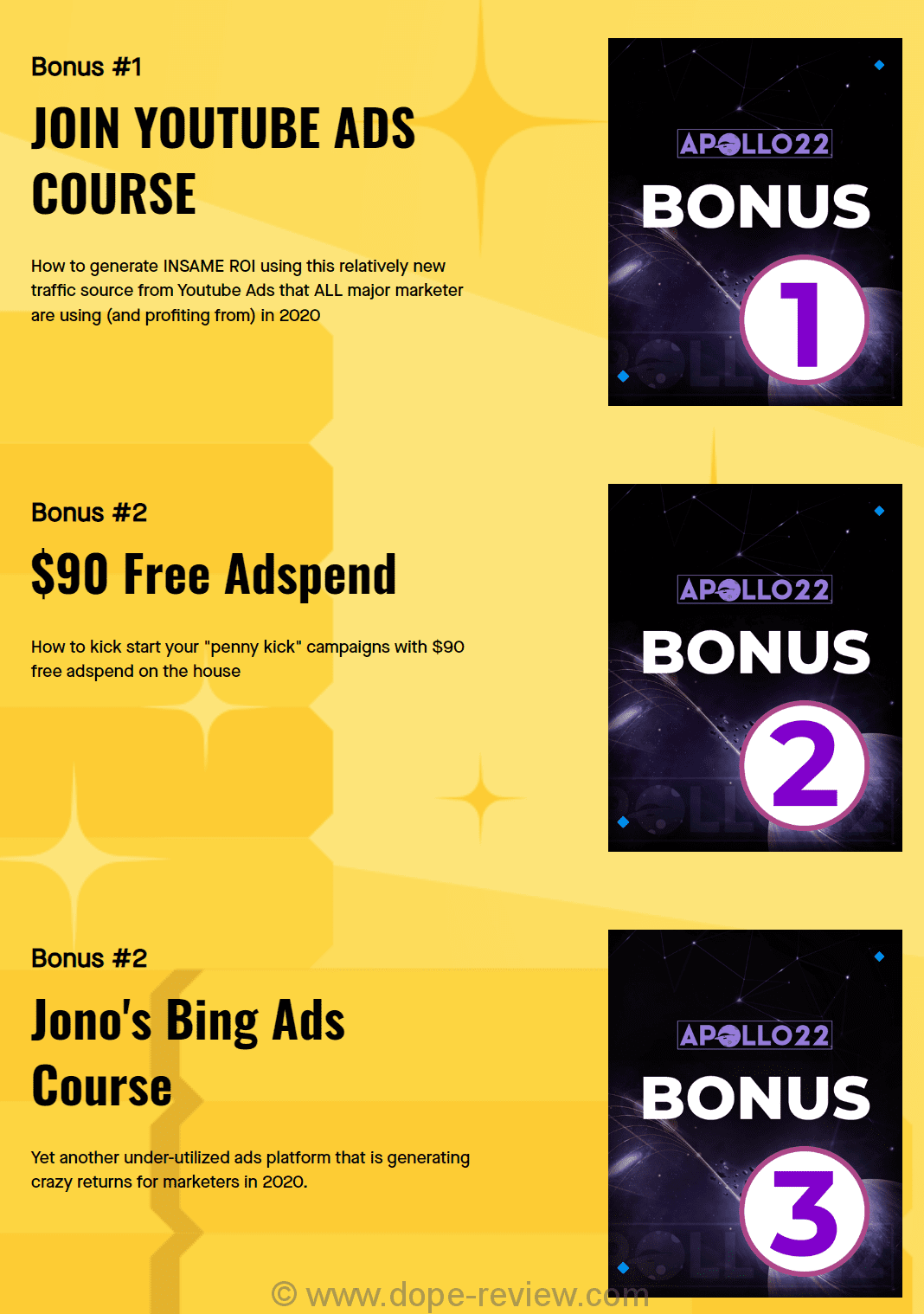 Apollo22 Bonus