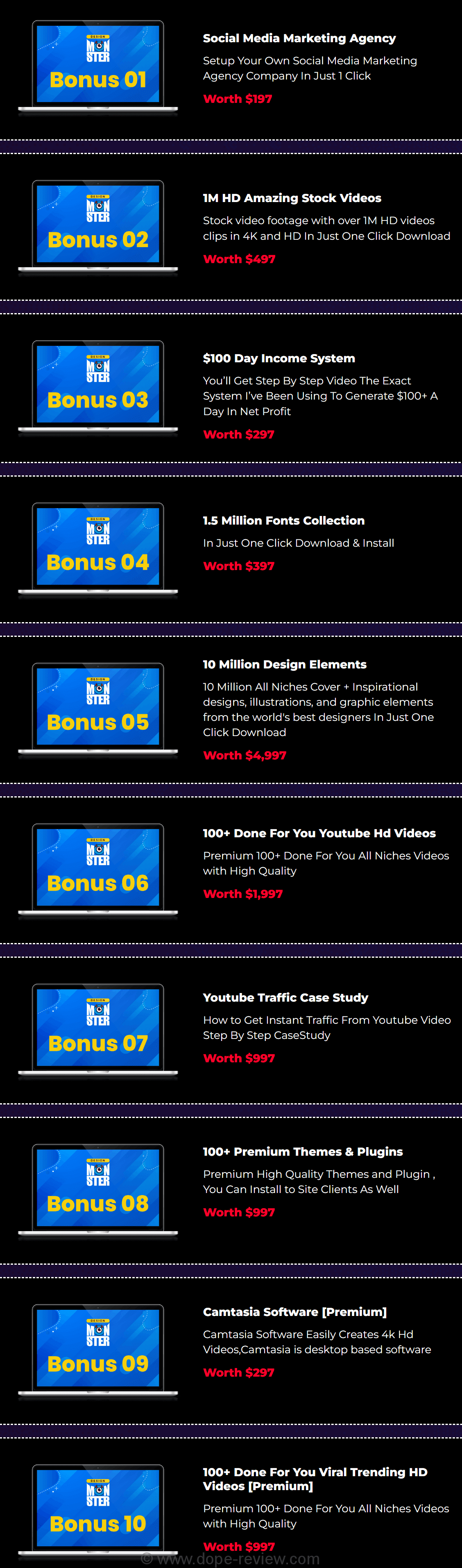 DesignMonster Bonus