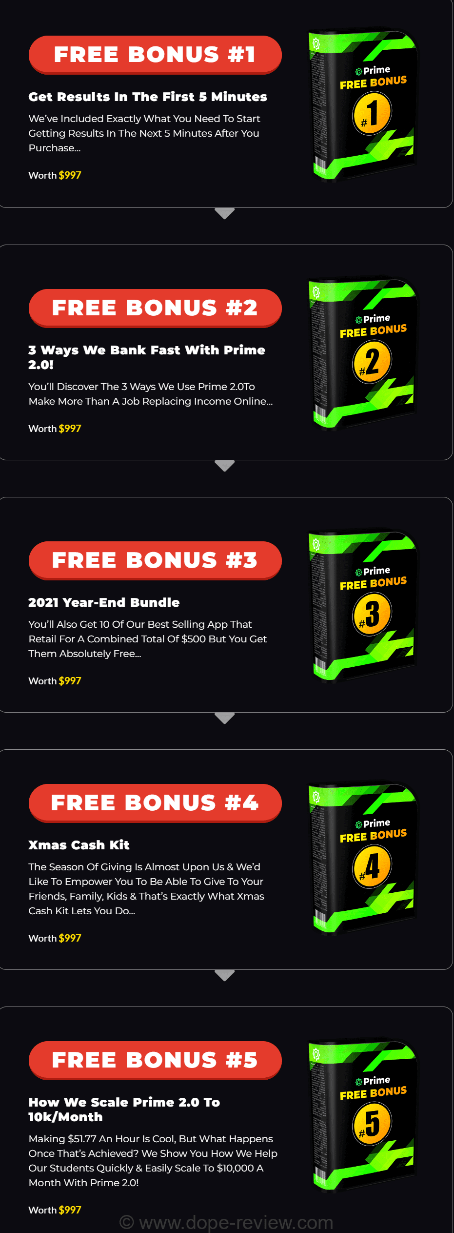 Prime 2.0 Bonus