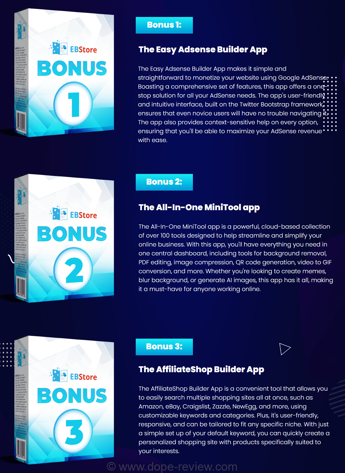 EBStore Bonus
