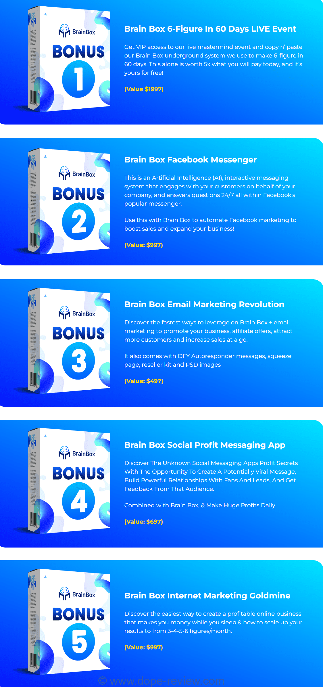 BrainBox Bonus