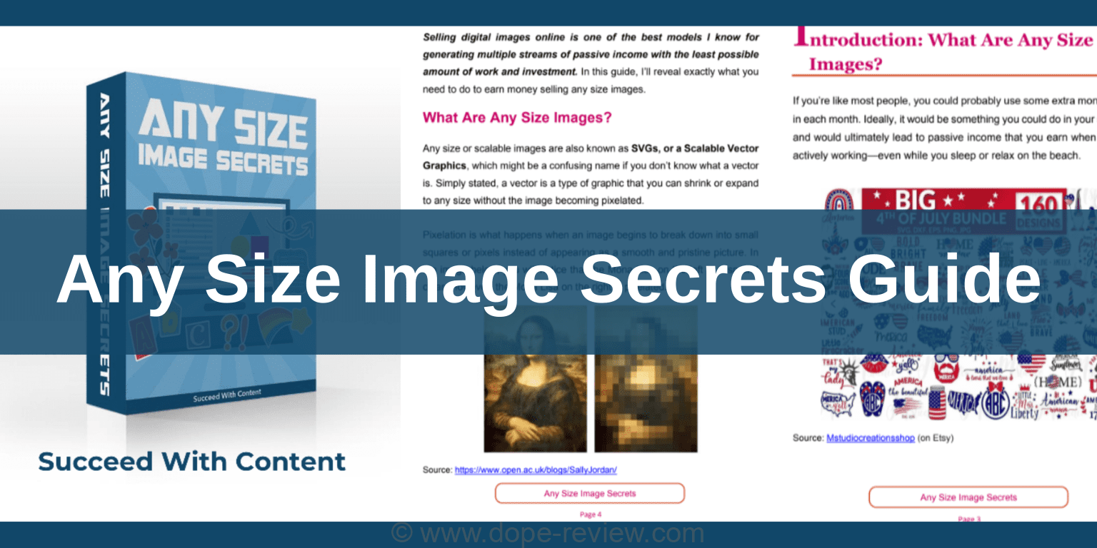 Any Size Image Secrets Review